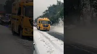 Turbojet snow removal process- Good tools and machinery can increase work efficiency