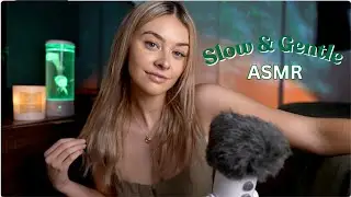 Soft & Gentle ASMR | Collarbone Tapping, Focus Exercises, Fabric Scratching etc.