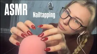 Relaxing Nail Tapping & Mic Scratching ASMR 🎙️ Ultimate Tingling Sounds 💅🏼 [German]
