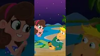 Little Mermaid and the PRINCE ❤️ 🐟 Cool School Cartoons for Kids #shorts w/ Ms. Booksy