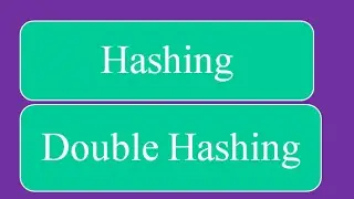 Hashing - Double Hashing Collision Resolution