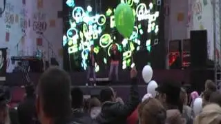 Детская шоу-группа "Академики". Концерт на Арбате.