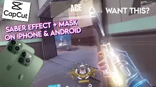 How to Mask on *Mobile* (with saber effect)