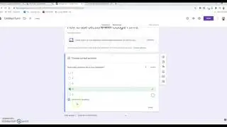 Google Forms Section Breaks