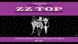 ZZ Top Bethelwoods Bethel NY WoodStock Dusty Hill Tush Tribute At End Of Show Full HD
