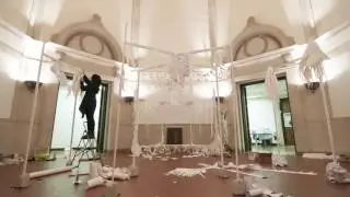 Timelapse of Liminal Conjunction Installation