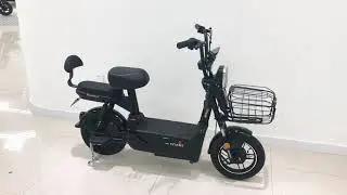 Large-size two-seater two-seater throttle variable speed electric bikes