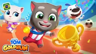 Pronto para ser um campeão? 🏆 NOVA atualização do Talking Tom: Corrida do Ouro (Trailer Oficial)