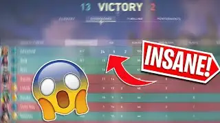My BEST EVER K/D in a competitive Valorant game!
