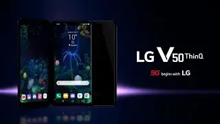 ▶ 4K TV - 5G Introduction | LG V50 ThinQ & LG Dual Screen |