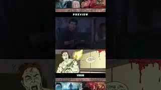 PREVIEW Side-by-Side: Virus (Comic vs. Movie) #shorts