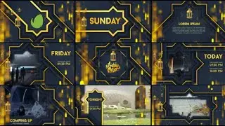 Ramadan Broadcast Package 23671734 | After Effects Project Files | Videohive