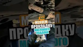 🧰ЗАМЕНА ПРОКЛАДКИ МАСЛЯНОГО ПОДДОНА.НемецАВТО Серпухов #shorts