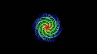 Hypnotic Python Spiral Animation (made using Turtle)