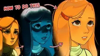 HOW I RENDER MY ART (TUTORIAL, kinda) (speedpaint, procreate, brushes, milanote.)