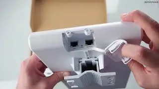 Распаковка Беспроводной точки доступа Ubiquiti UniFi AC Mesh Pro (UAP AC M PRO)