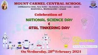 Mount Carmel Central School Celebrates National Science Day and Atal Tinkering Day by Grade V - VIII