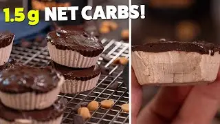 Peanut Butter Protein Keto Ice Cream Cups