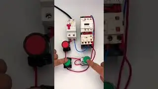 DOL Starter wiring diagram and how it is working #electrical #wiring #hvac #motorcontroller #motor