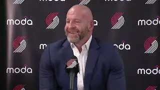 Joe Cronin Press Conference | 2025 NBA Trade Deadline | Portland Trail Blazers