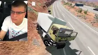 Singing Man Car Crash #3 🤯😭 BeamNG Drive 🔥