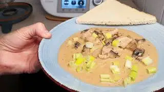 Свинина в грибном соусе