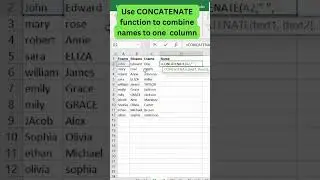 Excel's CONCATENATE Function Is Hiding Something Important