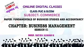 BUSINESS MANAGEMENT- B.COM,