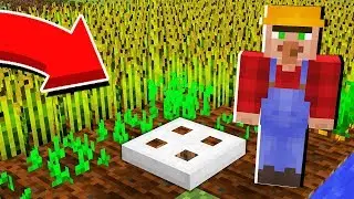 Я НАШЁЛ ЛЮК В ОГОРОДЕ В МАЙНКРАФТ 100% ТРОЛЛИНГ ЛОВУШКА MINECRAFT
