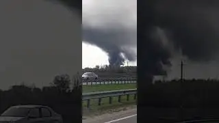 атака беспилотника #атакадронов #беспилотник #пожар #смоленск #война