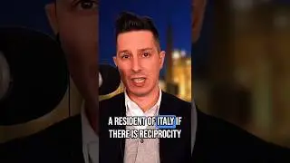 If you want to purchase a property in Italy, do you already have to be a resident? #irel #podcast