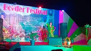 Stage Performance by Debika Muchahary / 4K Video / Border Festival Dance Competition