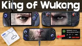 ROG Ally X vs Steam Deck OLED vs OneXfly | Black Myth Wukong