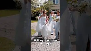 Bride walking shots make me happy. #wedding #weddingvideo #bride #weddingfilm