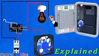 Industrial Panel Door Automation with Limit Switch & Bulb @ElectricGyan2U