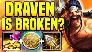 THIS WILL 100% BE NERFED!! GAME BREAKING DRAVEN & ILLAOI STRAT - League of Legends