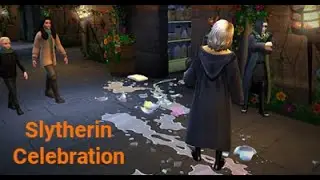 Slytherin Celebration (SQ) – Hogwarts Mystery (Year 8) – Cutscenes; No commentary