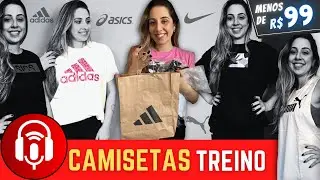 Camisetas de Treino Feminino | Adidas, Nike, Asics e Puma | Dicas de como comprar roupas esportivas