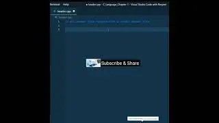 #4 Single Header file replace all header file #C++ #cplusplus subscribe and share.