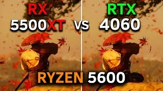 RX 5500 XT 8GB vs RTX 4060 8GB | RYZEN 5 5600 | Is the Upgrade Worth it in 2024?