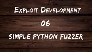 Win32 Exploit Development - 06 Simple Python Fuzzer