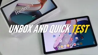 Xiaomi Redmi Pad Quick Unboxing and Test | Best Tablet for Kids and Gaming
