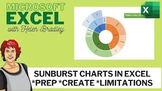 Data to Design: Sunburst Charts in Excel - Prep, Create, Limitations