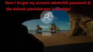 How to reset Windows Server forgotten password easily