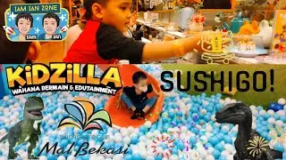 KIDZILLA & SUSHIGO! bersama @iamianzone2492 di @summareconmal.bekasi