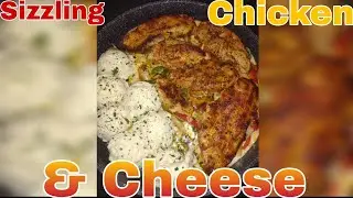 The Best sizzling chicken and cheese TGI fridays recipe #chicken