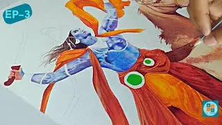 Mastering Lord Kalki: Pencil Drawing Tutorial | Episode 3 | Art and Dantani