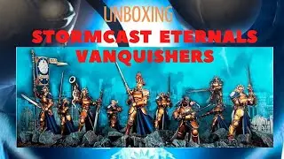 STORMCAST ETERNALS VANQUISHERS. UNBOXING.