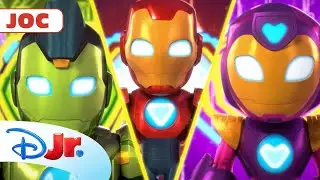 💪 Au sosit noi supereroi! | Omul de Fier și Prietenii lui Uimitori | Disney Junior România