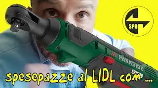 Spese pazze al #lidl con l'avvitatore ricaricabile a cricco #parkside. Unboxing.